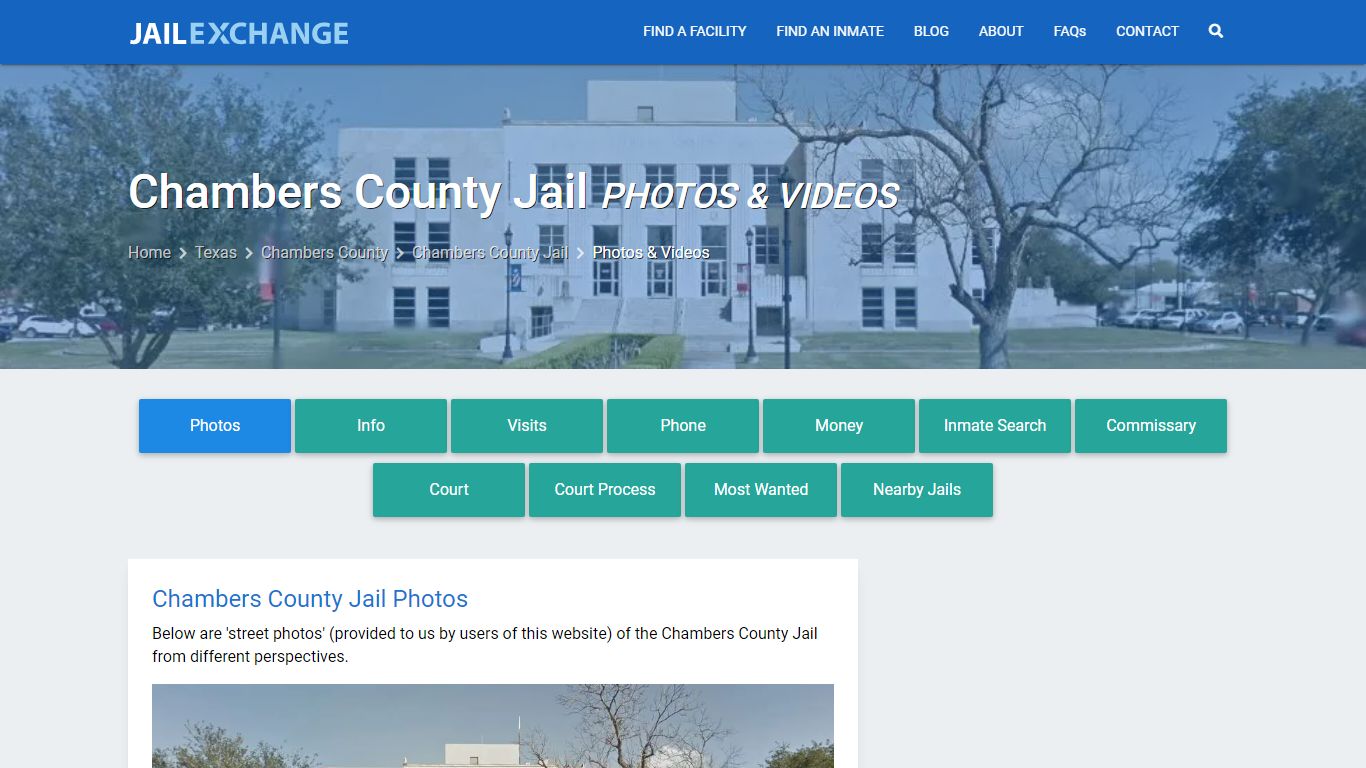 Photos & Videos - Chambers County Jail, TX - Jail Exchange